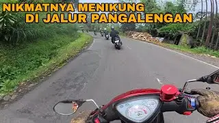 TOURING TIPIS MIO MENUJU PANGALENGAN BANDUNG ‼️BELOKAN NYA SEDAP