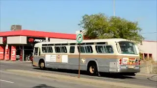 EX CTCUM 1972 GM NEW LOOK BUS 14-008 DRIVES BY