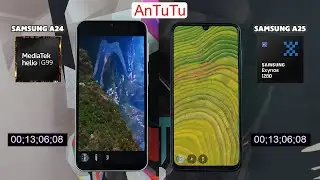 Samsung Galaxy A25 vs Samsung Galaxy A24 Antutu Comparison | Exynos 1280 vs Helio G99