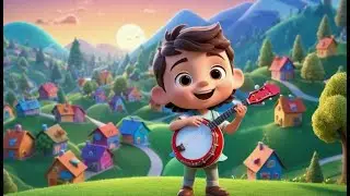Toy Banjos Go Pluck Pluck Pluck | Nursery Rhyme | Kids Songs | Baby Music