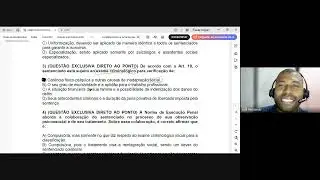 Corrigindo quest&otilde;es da NEP LEI 11.404 PPMG