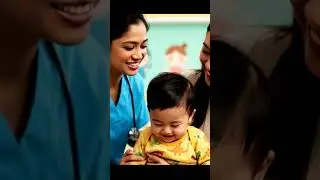 Doctor Ka Secret 🤫😄, Cute Baby Reaction, Sweet Hospital Moment, Smile Shots