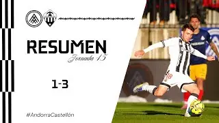Resumen J15: FC Andorra 1-3 CD Castell&oacute;n (22-11-2025)