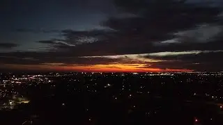 Winter Texas Sunset Time Lapse 2021