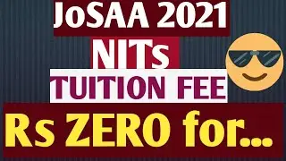 JoSSA 2021 NITs FEES REMISSION