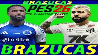 PES 2026 PS2 BRAZUCAS BRASILEIR&Atilde;O 100% ATUALIZADO NARA&Ccedil;&Atilde;O LU&Iacute;S ROBERTO