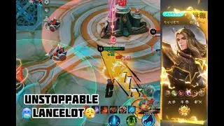⚠️LANCELOT AGGRESSIVE PLAYSTYLE ON HIGH RANK⚠️ |  Lancelot Full Gameplay | Mobile Legends: Bang Bang