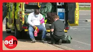 Chlorine GAS LEAK at London Aquatic Centre