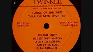 SONGS OF THE WEST THAT CHILDREN LOVE BEST by Tex Johnson & His Six Shooters