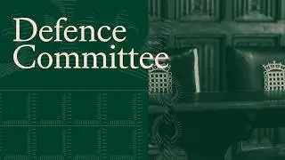 Defence Secretary Rt Hon John Healy questioned by the Defence Committee