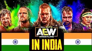 BIG NEWS AEW IN INDIA