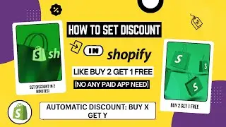 How to Set Discount in Shopify Like Buy 2 Get 1 FREE Without Any Paid App 2025