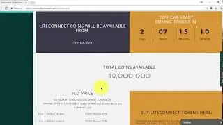 ICO ALERT[LiteConnect] 20% Bonus Buy Now!