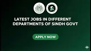 Latest Sindh Government Jobs 2026 | Apply via Sindh Job Portal | Jobs Hunt With Muhammad Anees