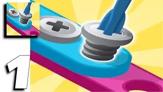 Unscrew Puzzle - Gameplay Part 1 Levels 1-11 (Android, iOS)