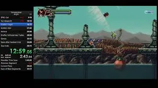 New PB (35:00:79) - Timespinner Speedrun