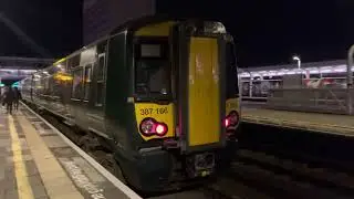 Great Western Railway: British Rail Class 387 #387166 arriving at Ealing Broadway Platform 1