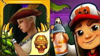 iGameMix🏛Yutina Cambridge⎮Maria Selva Lost Jungle👏TEMPLE RUN 2 Vs.Subway Surfers Season Hunt✔️ #920