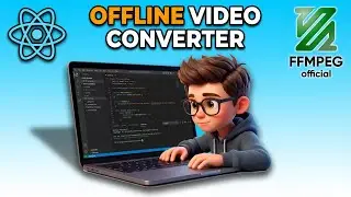 Build a React Offline Client Side Audio,Image & Video Converter in Browser Using FFMPEG WASM in JSX