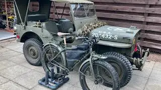 Lanoguard Moto Spray rust protection on Willys Jeep chassis