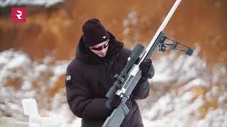 World Record Sniper Rifle (SVLK-14S) The Twilight vs 1.5 meter Ice Wall