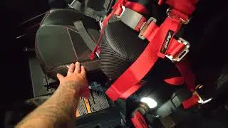 Ace's Racing center bump seat for Polaris RZR turbo s