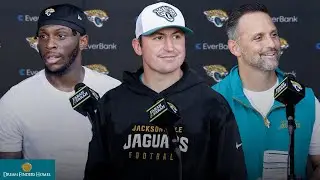 Dyami Brown, Anthony Campanile & Grant Udinski on Joint Practice Expectations | Jacksonville Jaguars