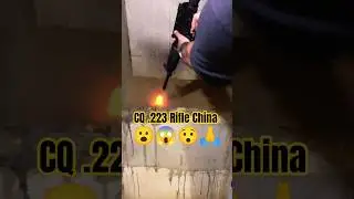 Norinco CQ .223 | China Made | 2 Test Fire 🔥 | #cq #china #norinco #rifle #fire #fypシ #shorts