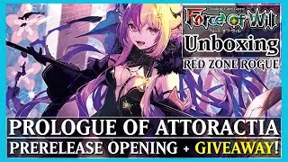 Пролог Attoractia [Alice Origin 4] ПОЛНЫЙ пререлизный набор и РОЗЫГРЫШ ► Force of Will TCG