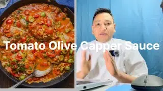 The Tomato Olive Caper Sauce is a Mediterranean masterpiece &mdash; rich, tangy, and beautifull