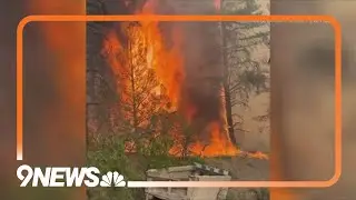Evacuations ordered for wildfire burning west of Pagosa Springs