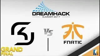 SK vs fnatic - Grand final - BO3 Map 3 @Mirage - DreamHack Open Summer 2017 - CSGO