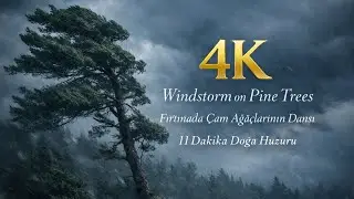 &ldquo;Stormy Pine Trees &ndash; Nature ASMR & Relax | Şiddetli Fırtınada &Ccedil;am Ağa&ccedil;ları &ndash; Doğa ASMR ve Huzur&rdquo; 🌲💨