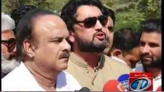 Naeem-ul-Haque talks to media