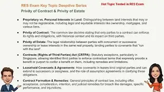 ACE your RES Exam: Beyond the Lease: Unpacking Privity of Contract & Estate in Property Law