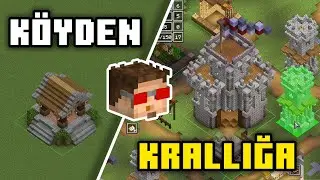 Minecraft'ta Bir Köyden Koca Bir Krallığa - Reign Of Nether RTS MOD TÜRKÇE