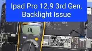ipad pro 12.9 3rd gen  Backlight Issue.