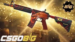 INSANE M4A4 HOWL UNBOXED ON CSGOBIG BEST MODE 🚀🔥