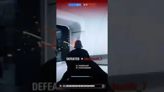 Star Wars Battlefront2 Heroes VS Villains/ Toxic Darth Vader  targeting blue_bandit_7 #battlefront3