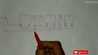 How to Make Extension Switch Board Wiring{ Diagram} in Hindi