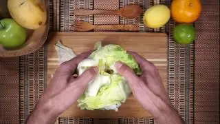 How to core a Lettuce