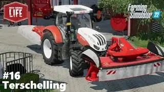 Tweede Snee GRAS MAAIEN met de STEYR | Terschelling #16 | FS22