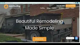 A & M Roofing | Website Review