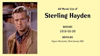 Sterling Hayden Movies list Sterling Hayden| Filmography of Sterling Hayden