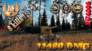 FV4005 Ace tanker WoT /  бой на мастера WoT replays