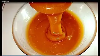 كراميل اكثر من 500g اقل من 10دراهم بمكون واحد يحضر في دقيقتين  اول مرة في اليوتوب