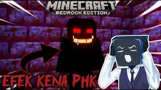 EFEK KENA PHK MENGHANTUI | MAP HORROR KANTOR BERHANTU - MINECRAFT BEDROCK