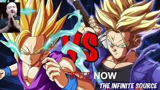Gohan vs. Trunks RAP BATTLE reaction