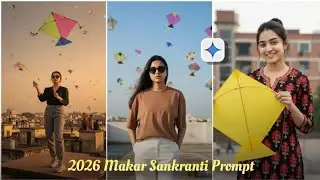 Makar Sankranti Ai photo kase banaye😍 | Ai Makar sankranti edit | Google Gemini Makar sankranti edit