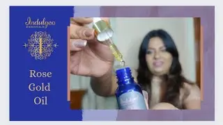 Indulgeo Essentials Rose Gold Oil || Menka Punjabi ||